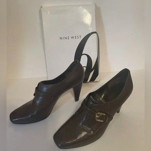 NINE WEST SPOTONO Heeled Bootie Size 9